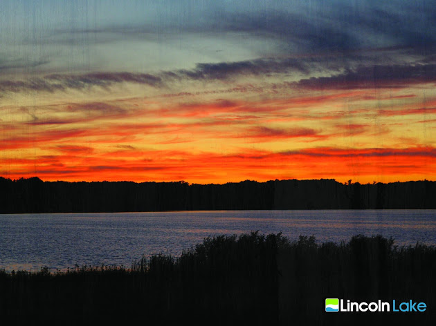 Sunset on Lincoln Lake